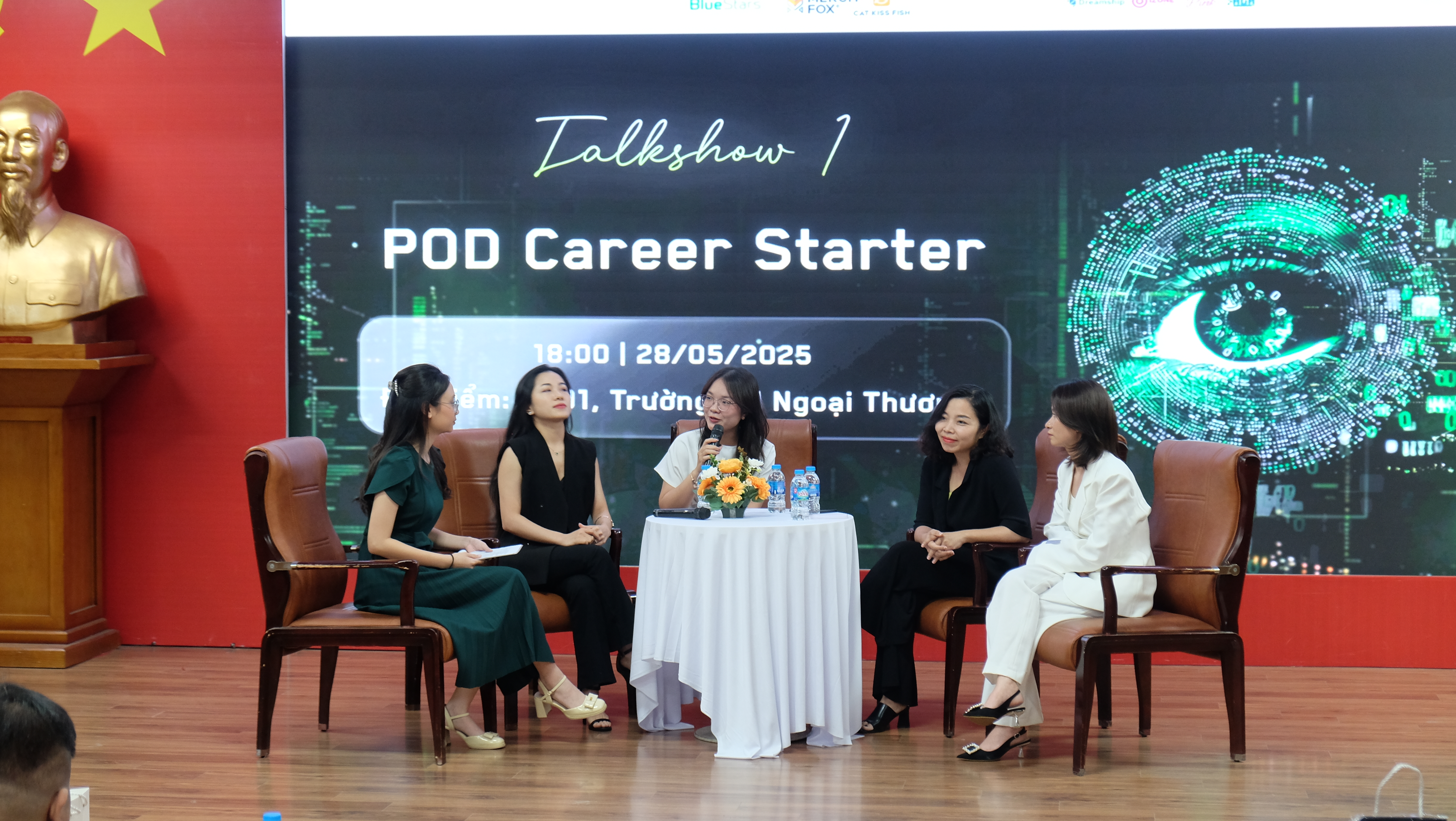 Talkshow group photo